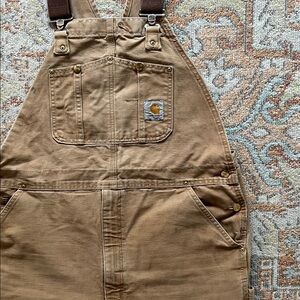 Vintage Carhartt Tan Work Overalls